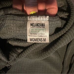 Melanzana micro grid dress v2 medium